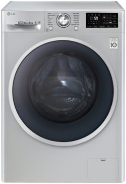 LG F14U2TDN5 8KG 1400 Spin - Washing Machine - Silver